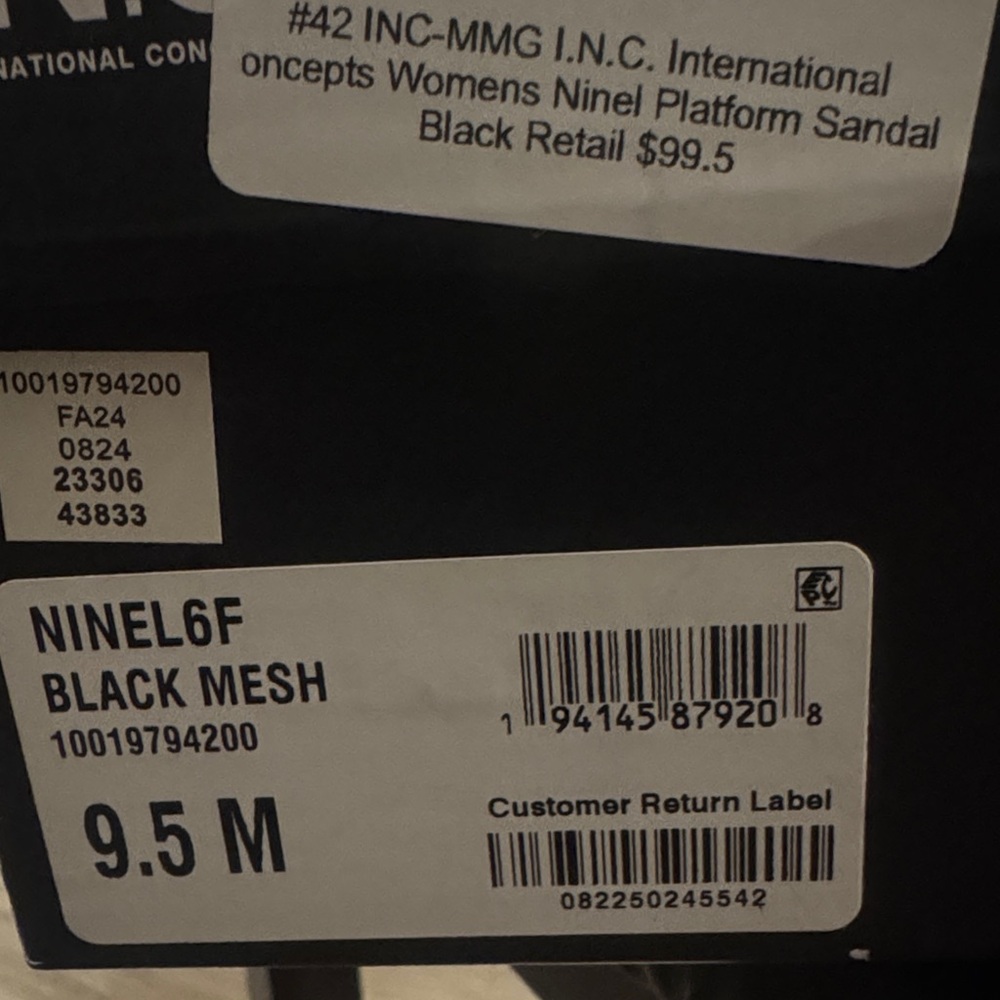 I.N.C. International Concepts
Women's Ninel Platform Sandals🔥SIZE 9.5 NIB - Picture 13 of 13